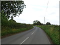 Minor road near Red House Farm