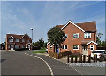 TF3457 : New houses on Mary Lovell Way, Stickney by Neil Theasby