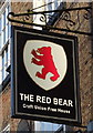 Sign for the Red Bear, Thirsk