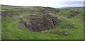NY9139 : West Rigg opencut by Colin Kinnear