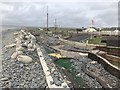 Storm damage at the crazy golf course