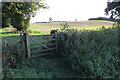 Gate on the footpath to Deddington