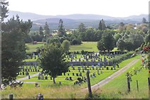 NN7098 : Banchor Cemetery, Newtonmore (2) by Jim Barton