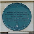 SO7745 : Green plaque at Ellerslie House by Philip Halling