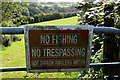 H4182 : Notice, No Trespassing by Kenneth  Allen