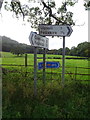 Signposts on National Cycle Route 65, Kirby Knowle