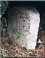 TG3201 : Old Milestone (north west face) by the A146, Norwich Road, Thurton by CW Haines