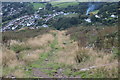 ST2189 : Path down hillside towards Machen by M J Roscoe