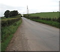 SO3414 : ESE along the B4233 near Llanddewi Rhydderch, Monmouthshire by Jaggery