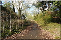 The old Ufford to Ipswich road near Melton Park