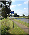 Cycle path beside Hempton Road