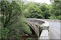 NY8355 : Allendale Town Bridge over River East Allen by Andrew Curtis