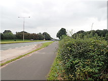 SJ5782 : The A56 near Daresbury by Eirian Evans