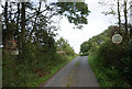 Minor road toward Middleton Quernhow