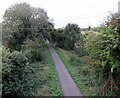 Former railway line towards Derby from Slade Lane