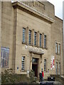 Entrance to library and art gallery, Huddersfield