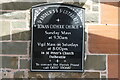 Church Name Sign, Kirkcudbright