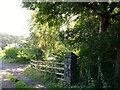 SD7211 : Entrance to Yew Tree Farmhouse yard by Philip Platt