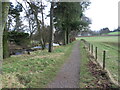 Path beside River Devon to Crook of Devon