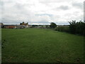 Grass field and The Elms. Pytchley