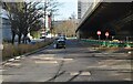 Slip road to the Hammersmith Flyover