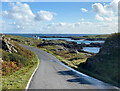 The A888 towards Earsairidh