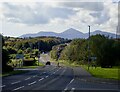 View South West along Flying Horse Road, Downpatrick