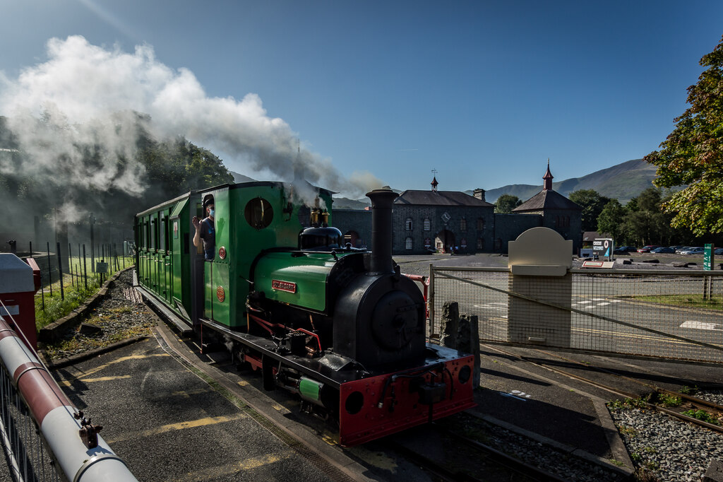 Slate Museum and Steam Train, Llanberis © Brian Deegan cc-by-sa/2.0 ...