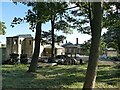 Old hospital buildings, east of Menston Drive