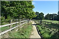 Path near Hurley Farm