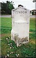 Old Milestone (North Face), A4, London Road, Langley