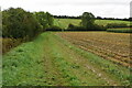 Footpath over the stream into Brackley