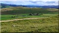 NT2242 : Upper Kidston farm from near the summit of White Meldon by Gordon Brown
