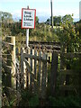 When a footpath goes over a railway line