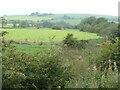 Farmland on the west side of Combes Brook