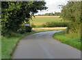 Orton Road goes into Leicestershire