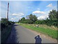 Cuckoo Hill passes former entrance to Waterloo Lodge August 2020