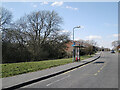 SP0166 : Bus stop for Neighbrook Close, Springvale Road, Webheath, Redditch by Robin Stott
