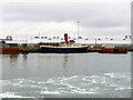 SU4210 : 'Calshot' berthed at Southampton by John Lucas