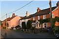 Cottages on Church Road, Tattingstone