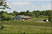 TQ5836 : Barn, Pinewood Farm by N Chadwick