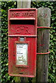 TF5507 : Elizabeth II postbox on Middle Drove by JThomas