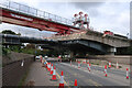 TL2371 : Huntingdon Viaduct removal by Hugh Venables