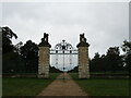 South gates, Belton Park