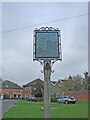 TM4267 : Middleton (Suffolk) village sign by Adrian S Pye