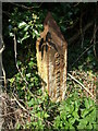 Boundary marker near Atlantic Villas