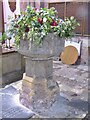 TR3258 : Sandwich - St Mary's Font by Colin Smith
