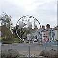 TM4557 : Aldeburgh town sign by Adrian S Pye