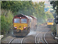 Rail head treatment train in Heath