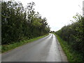 Binham Road towards Hindringham 